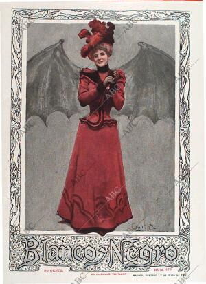 BLANCO Y NEGRO MADRID 01-07-1900