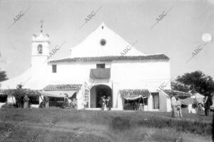 Ermita Antigua del Roció en el año 1901