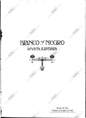 BLANCO Y NEGRO MADRID 06-07-1901