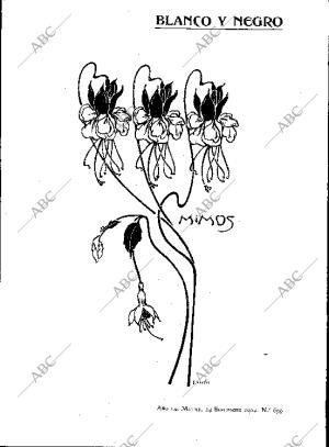 BLANCO Y NEGRO MADRID 24-09-1904