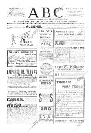 ABC MADRID 22-11-1905