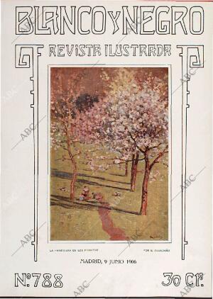 BLANCO Y NEGRO MADRID 09-06-1906