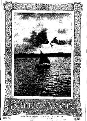 BLANCO Y NEGRO MADRID 07-07-1906