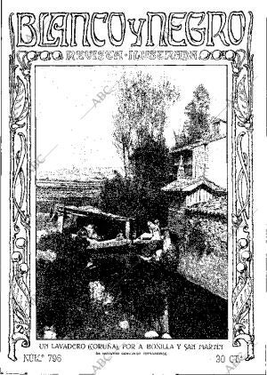 BLANCO Y NEGRO MADRID 04-08-1906