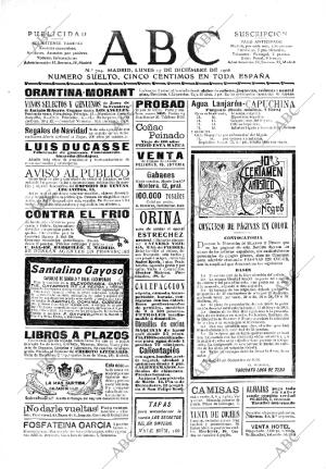 ABC MADRID 17-12-1906