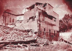 Ruinas de la fábrica de Tejidos de los Sres