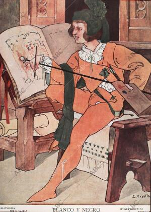 BLANCO Y NEGRO MADRID 23-10-1909