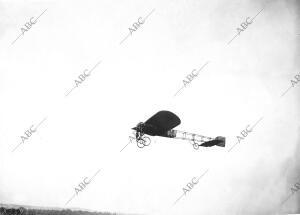 El aeroplano de Delagrange, el Monoplano "Antoinette" Tripulado el cual Murió...