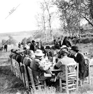 La Última comida de los Cazadores junto al pantano