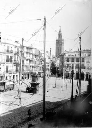 Plaza de San Francisco, en Sevilla