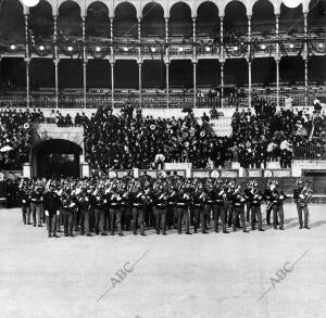 El concierto de ayer en la plaza de Toros presentación de la banda municipal de...