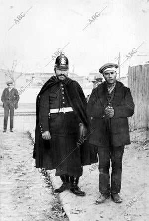 Pedro Martín Rodríguez, matador de Constantino López al ser Conducido A la...