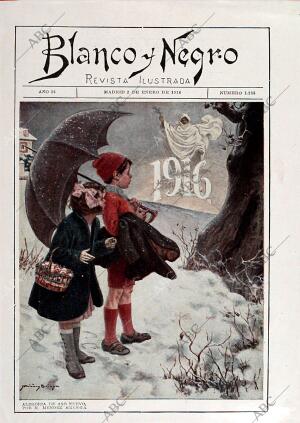 BLANCO Y NEGRO MADRID 02-01-1916
