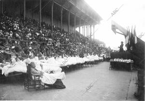 Concierto al aire Libre, dado en obsequio de los Soldados Heridos del hospital...