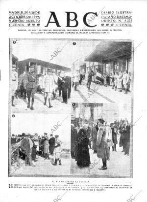 ABC MADRID 26-10-1919