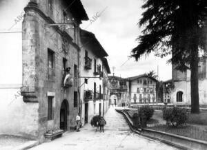 Una de las Calles del pueblo Durango (Vizcaya)