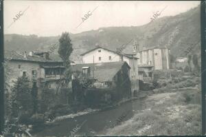 Vista del pueblo de Legorreta (Guipúzcoa)