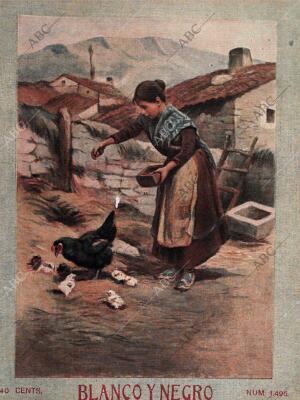 BLANCO Y NEGRO MADRID 18-01-1920