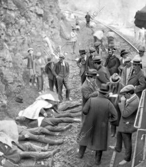 Las Primeras Diligencias del juzgado en el túnel donde Ocurrió la catástrofe