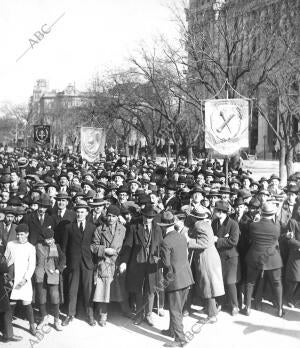 La manifestación que Llevó al ministro de instrucción pública las Conclusiones...