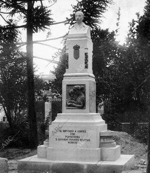 Monumento que la asociación nacional de Maestros de Toda España Dedica al...