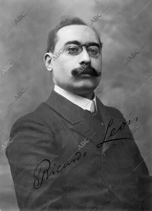 El escritor Ricardo León en 1922