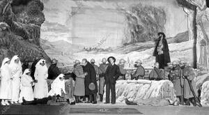 teatro Centro - una escena de la adaptación de la Famosa novela de Blasco Ibañez...