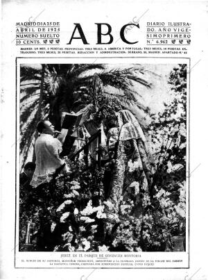 ABC MADRID 25-04-1925