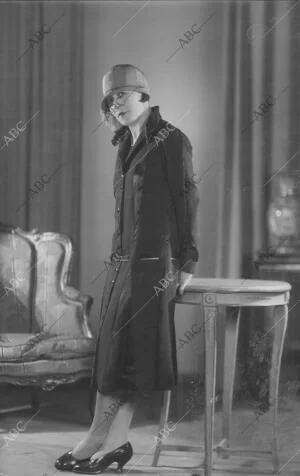 En la Imagen, un abrigo de 1926 diseño de Zimmermann