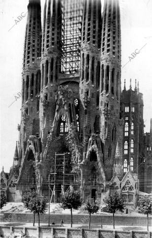 Estado de las obras de la Sagrada Familia