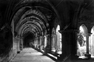 Claustro de estilo gótico de la catedral de Santa María