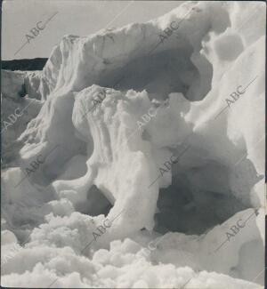 Cavernas de hielo A 3000 Metros sobre el nivel del Mar