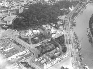 vista Aerea de la exposición Iberoamericana de 1929