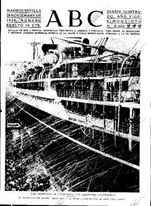 ABC SEVILLA 28-11-1929