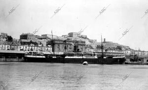 Vista parcial del puerto de Cartagena (Murcia)