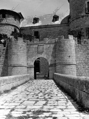 Entrada al archivo nacional de Simancas (Valladolid)