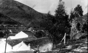 Vista de Algunas de las Casas del pueblo Mijas (Málaga)