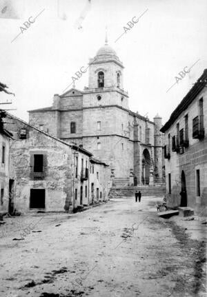 Parroquia de san Sebástian en el pueblo de Villacastín (Segovia)