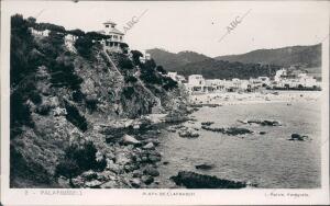 Playa de Llafranch. Foto L. Roisin