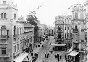 Plaza de Castelar, actual puerta del Sol