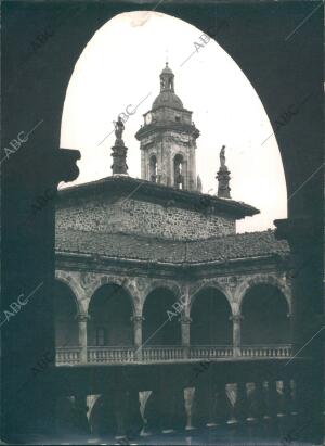 Vista desde el patio de la Unviversidad