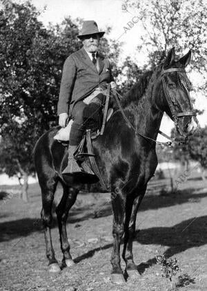 Un imagen A caballo de José Sánchez Guerra