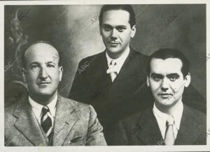 Vicente Aleixandre, Luis Cernuda y Federico García Lorca