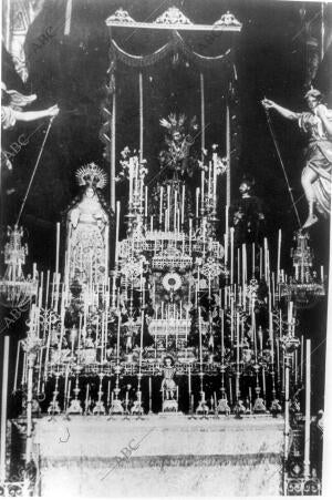 Las Jarras son las que Procesionaron hasta el último tercio del siglo Xx y parte...