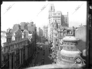 Vista aérea de la Gran Vía