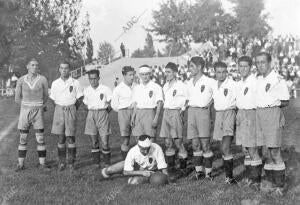 Equipo del real Zaragoza en la temporada 1933-34