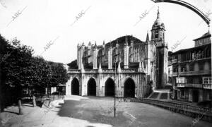 Basílica del pueblo Lequeito (Vizcaya)