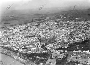 Vista aérea de Sevilla