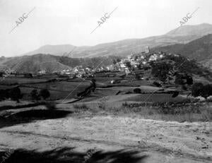 Paisaje de Viana del Bollo (Orense)