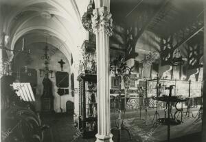Sitges, Museo Maricel. Una de las salas